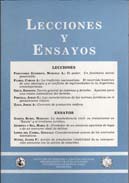 					Ver Núm. 66 (1996): Lecciones y Ensayos N° 66
				